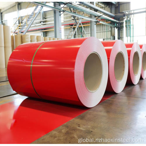 Colour Coated Coil DC51D Galvanized Pre-painted Steel Coil Factory